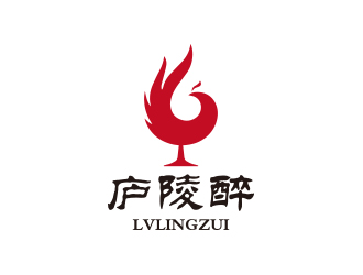 孙金泽的庐陵醉酒品公司logo设计