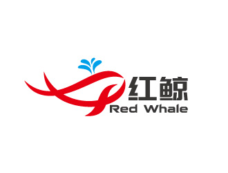 周金进的湖南红鲸科技有限公司logo设计