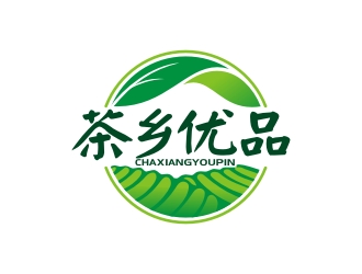 曾翼的茶乡优品农产品logo设计