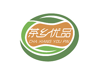 彭波的茶乡优品农产品logo设计