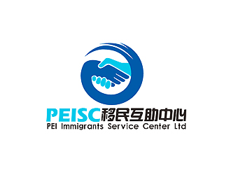 秦晓东的PEI移民互助中心商标设计logo设计