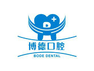 吴志超的博德口腔牙医logo设计