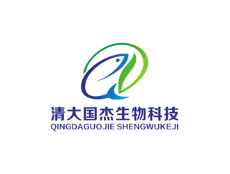 陈今朝的清大国杰生物科技有限公司logo设计