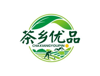 曾翼的茶乡优品农产品logo设计