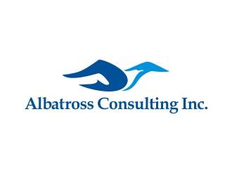 曾翼的Albatross Consulting Inc. logo设计