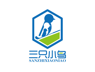 张俊的三只小鸟logo设计