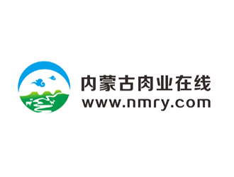 陈今朝的内蒙古肉业在线商标设计logo设计