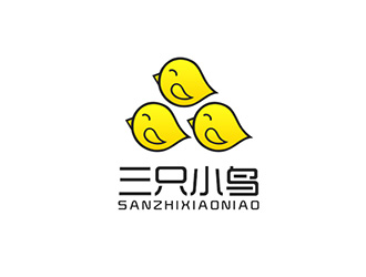 吴晓伟的三只小鸟logo设计