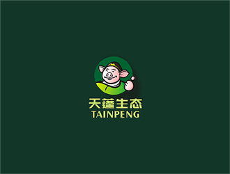 梁俊的天蓬生态logo设计