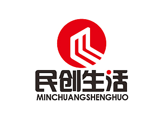 秦晓东的民创生活logo设计