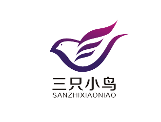 杨占斌的三只小鸟logo设计