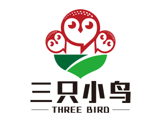 向正军的三只小鸟logo设计