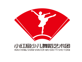 宋从尧的小红扇少儿舞蹈艺术团logo设计