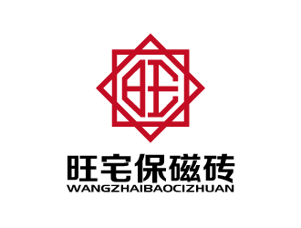 张俊的旺宅保磁砖logo设计