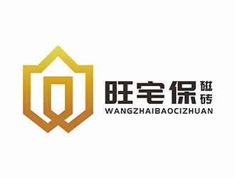 赵鹏 v的旺宅保磁砖logo设计