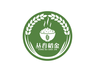 丛谷稻金商标设计logo设计