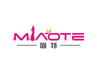 张俊的喵特女性服饰商标设计logo设计