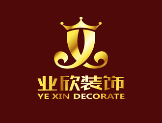 谭家强的东莞市业欣装饰工程有限公司logo设计