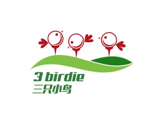 陈国伟的三只小鸟logo设计