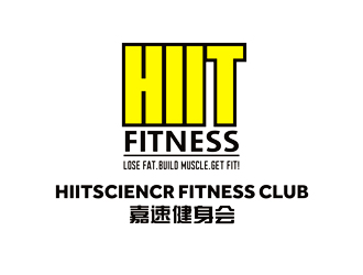 HIIT健身会所标志设计logo设计
