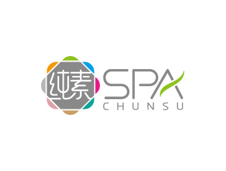 周金进的线条中文字体泰式SPA店商标logo设计