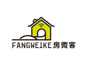吴志超的房微客房地产销售平台标志logo设计