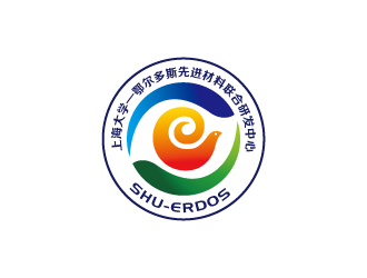 张俊的上海大学——鄂尔多斯先进材料联合研发中心logo设计