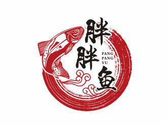吴志超的胖胖鱼logo设计
