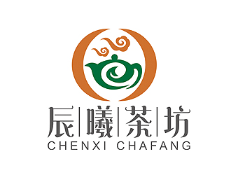 赵鹏的辰曦茶坊logo设计logo设计