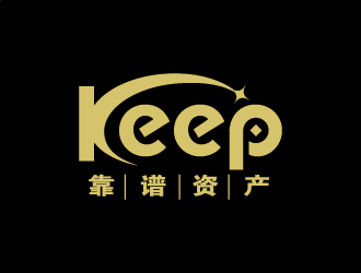张俊的Keep，浙江靠谱资产管理有限公司logo设计