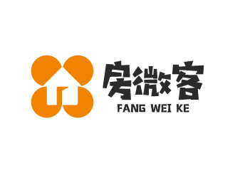 杨勇的房微客房地产销售平台标志logo设计