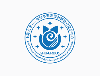 林思源的上海大学——鄂尔多斯先进材料联合研发中心logo设计