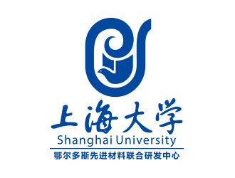 向正军的上海大学——鄂尔多斯先进材料联合研发中心logo设计