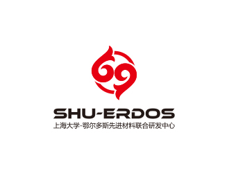 孙金泽的上海大学——鄂尔多斯先进材料联合研发中心logo设计