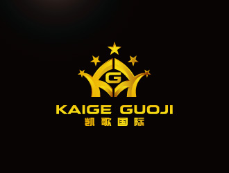 周金进的凯歌国际logo设计