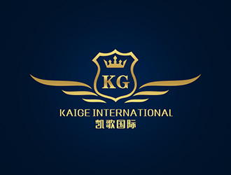 吴晓伟的凯歌国际logo设计