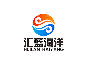 秦晓东的汇蓝海洋环保技术logo设计