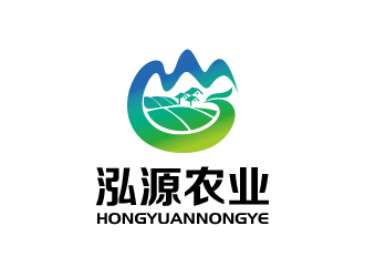 张俊的泓源农业logo设计