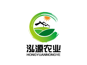 刘双的泓源农业logo设计