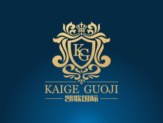 曾翼的凯歌国际logo设计