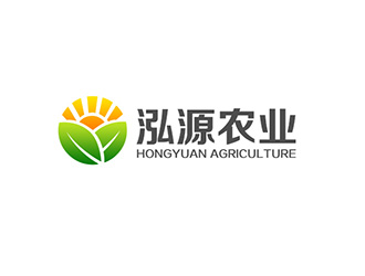 吴晓伟的泓源农业logo设计