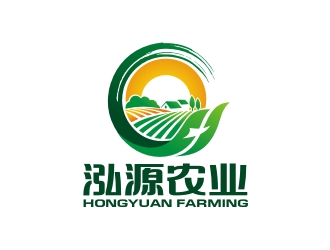 曾翼的泓源农业logo设计