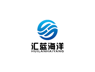 王涛的汇蓝海洋环保技术logo设计