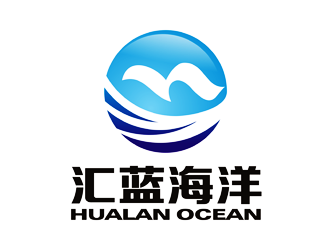 谭家强的汇蓝海洋环保技术logo设计