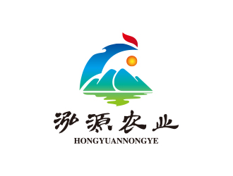 孙金泽的泓源农业logo设计