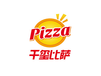 吴晓伟的千玺比萨logo设计