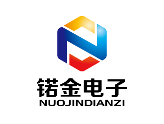 张俊的上海锘金电子科技有限公司logo设计