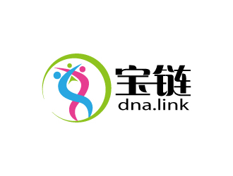 张俊的宝贝链基因检测logo设计