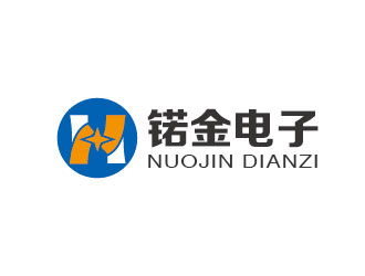 李贺的上海锘金电子科技有限公司logo设计