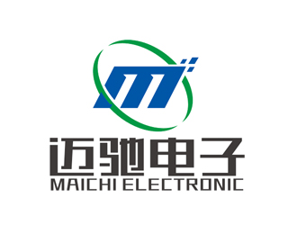 赵鹏的迈驰电子logo设计